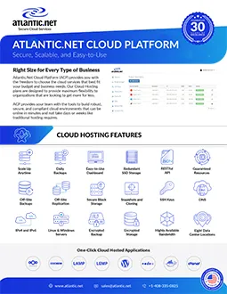 Cloud Platform Brochure