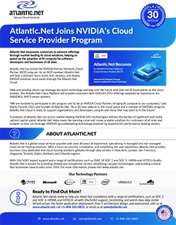 NVIDIA Cloud Service Provider