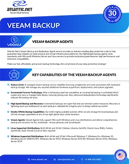 Veeam Backup Agents Brochure