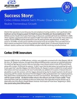 Cerbo Atlantic.Net Case Study