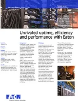 Eaton Data Center Atlantic.Net Case Study