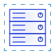 Dallas Data Center Hall Space icon