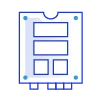 Fast NVMe Storage Icon