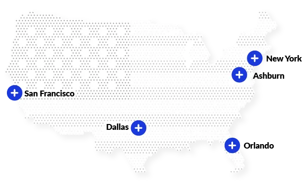 USA Data Centers Graphic