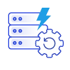 Disaster Recovery and Backup Icon