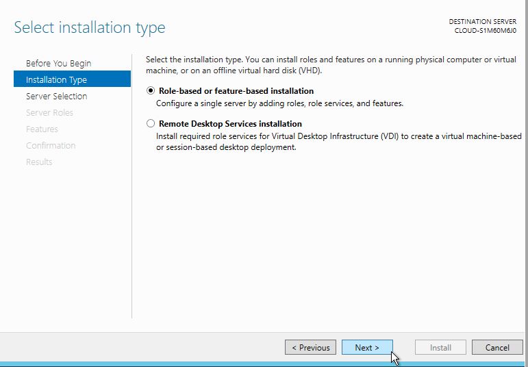 How To Install Application Server On Windows Server 2012 Atlantic Net