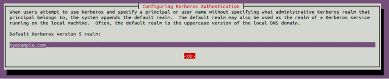 Настройка аутентификации kerberos ubuntu