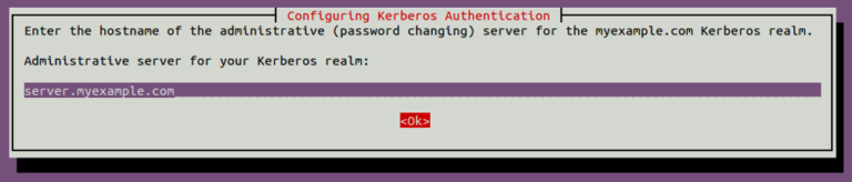 Настройка аутентификации kerberos ubuntu